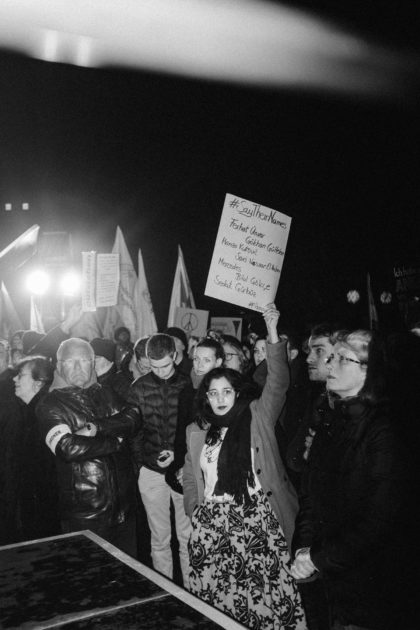 Kundgebung in Hannover